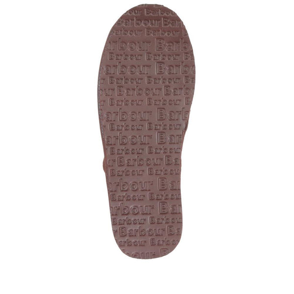 Jones Bootmaker Men's Cushioned Mule Slippers - Chocolate