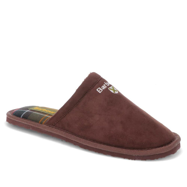 jones bootmaker Men's Cushioned Mule Slippers - Chocolate