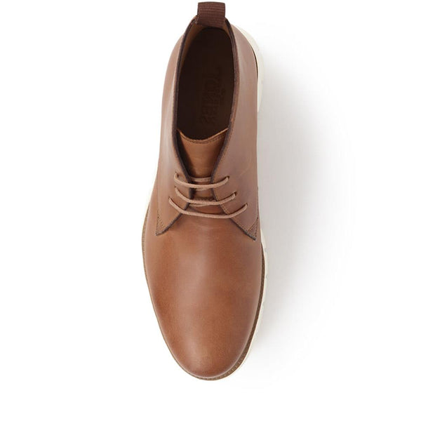 Jones Bootmaker Men's Daemon Leather Chukka Boots - Tan Nubuck