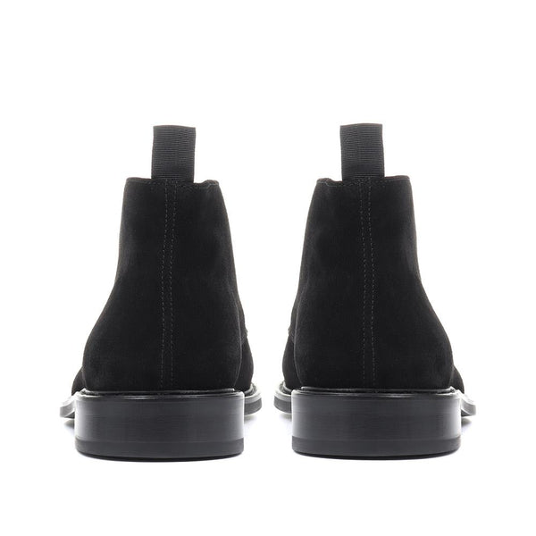 Jones Bootmaker Men's Deacon Suede Chukka Boots - Black Suede