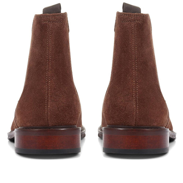 Jones Bootmaker Men's Deakin Chelsea Boots - Brown Suede