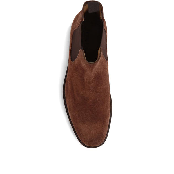 Jones Bootmaker Men's Deakin Chelsea Boots - Brown Suede
