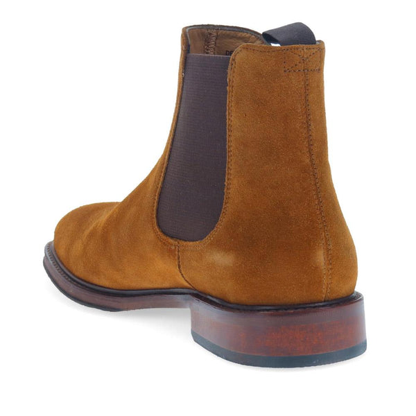 Jones Bootmaker Men's Deakin Chelsea Boots - Tan Suede