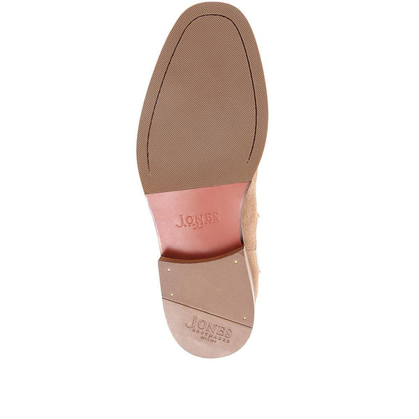 Jones Bootmaker Men's Deakin Leather Chelsea Boot - Sand Suede