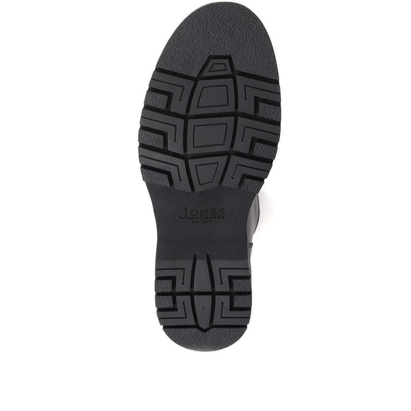 Jones Bootmaker Men's Denzel Leather Lace Up Boots - Black