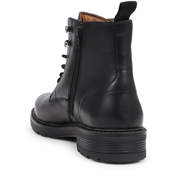 Jones Bootmaker Men's Derry Leather Lace-Up Boots - Black