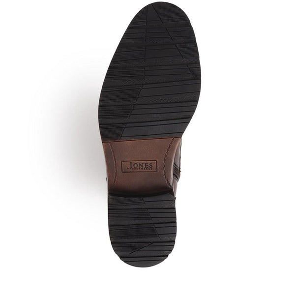 Jones Bootmaker Men's Derry Leather Lace-Up Boots - Brown