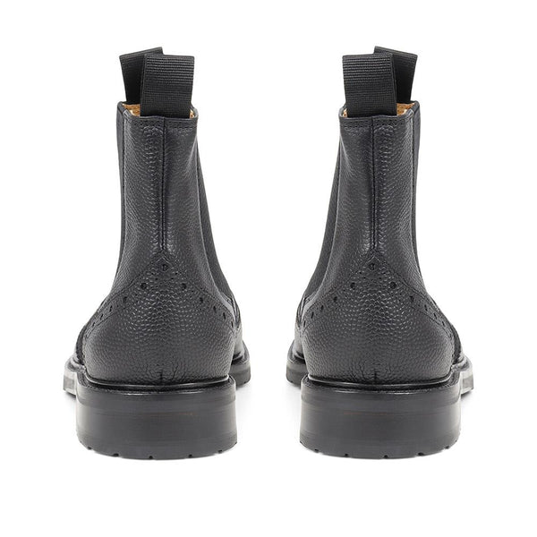 Jones Bootmaker Men's Desborough Leather Chelsea Boots - Black