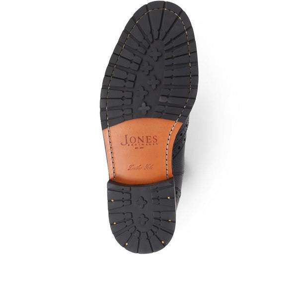 Jones Bootmaker Men's Desborough Leather Chelsea Boots - Black