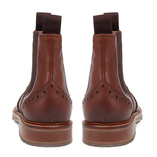 Jones Bootmaker Men's Desborough Leather Chelsea Boots - Cognac
