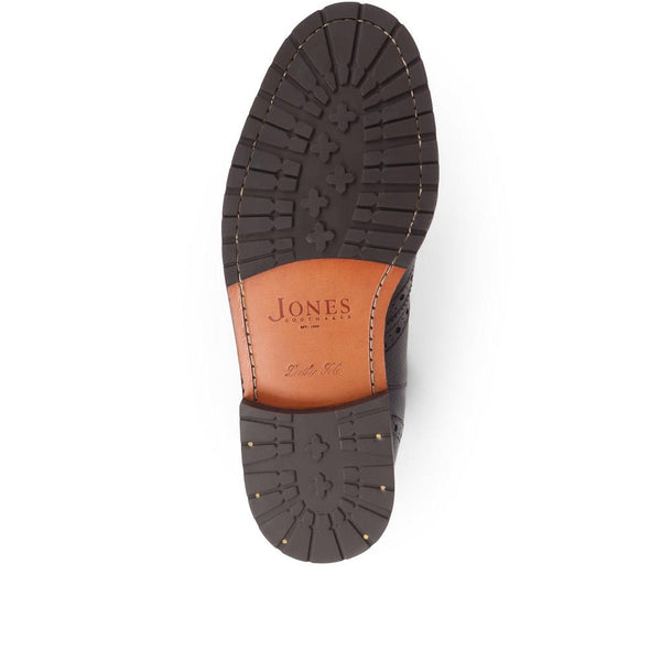 Jones Bootmaker Men's Desborough Leather Chelsea Boots - Dark Brown