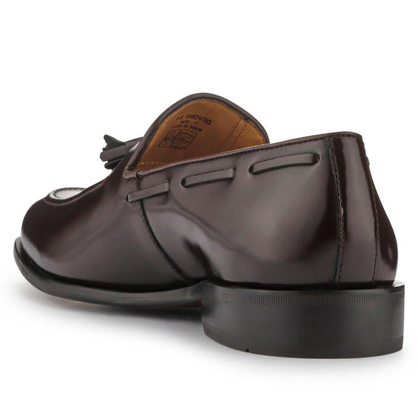 Jones Bootmaker Men's Devon2 Leather Loafers - Dark Brown