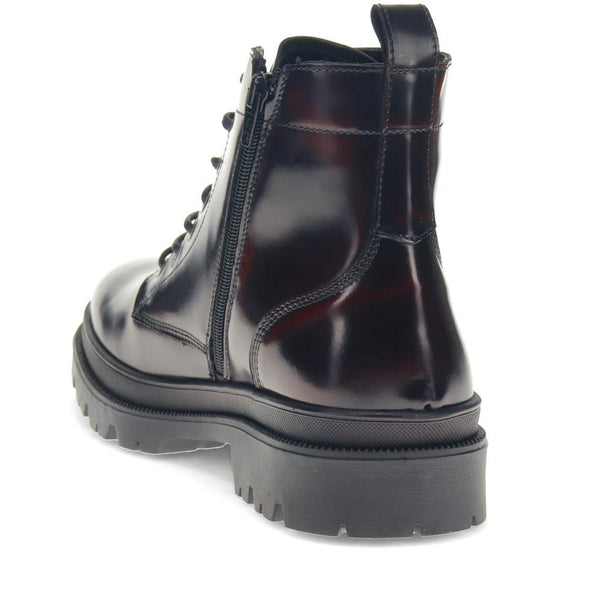 Jones Bootmaker Men's Dewsbury Lace-Up Boots - Burgundy