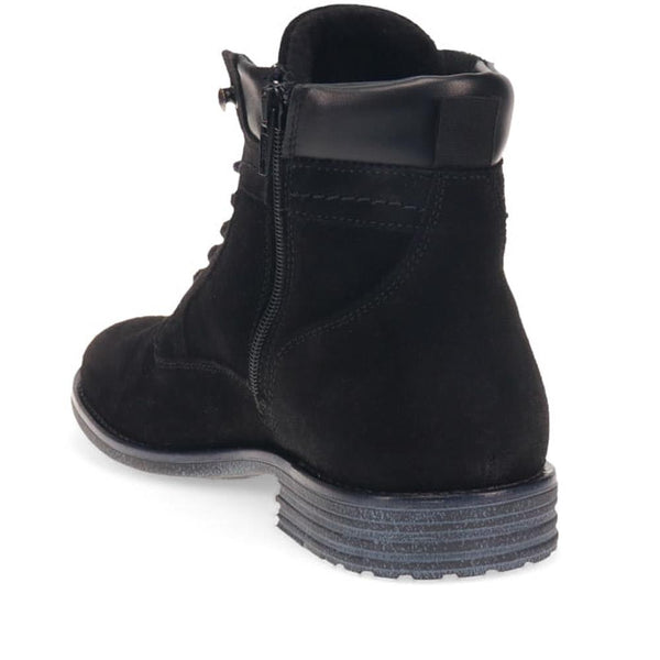 Jones Bootmaker Men's Docklands Leather Lace-Up Boots - Black Suede