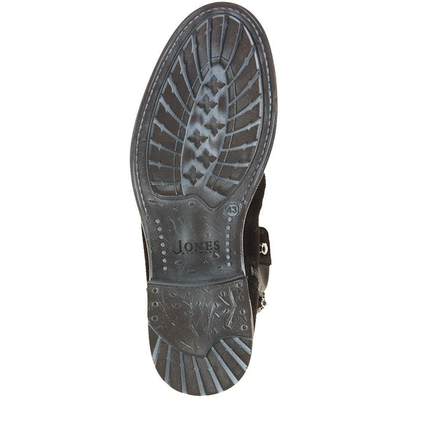 Jones Bootmaker Men's Docklands Leather Lace-Up Boots - Black Suede