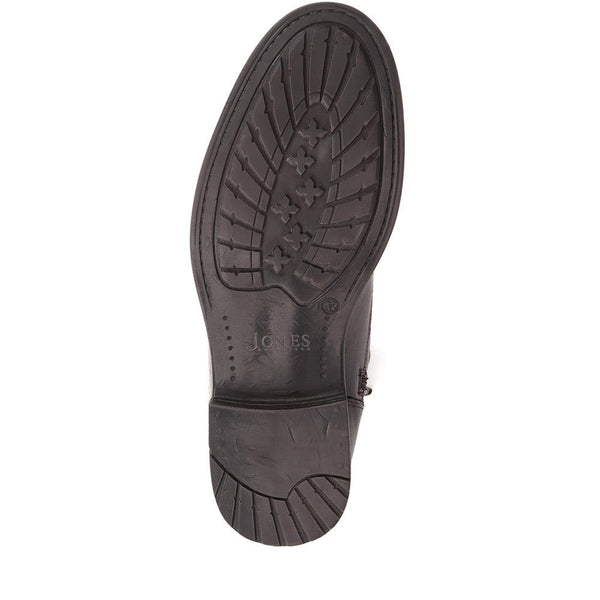 Jones Bootmaker Men's Docklands Leather Lace-Up Boots - Dark Brown