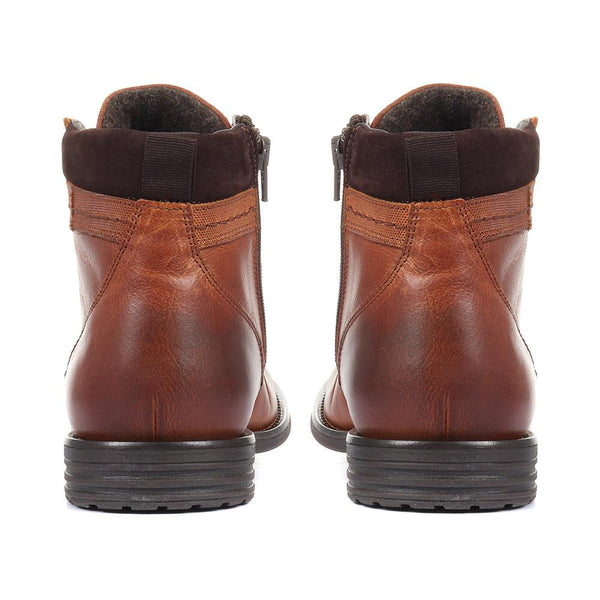 Jones Bootmaker Men's Docklands Leather Lace-Up Boots - Dark Tan