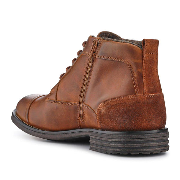 Jones Bootmaker Men's Dorian Smart Leather Ankle Boots - Tan