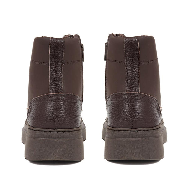 Jones Bootmaker Men's Drexel Chunky Leather Boots - Brown