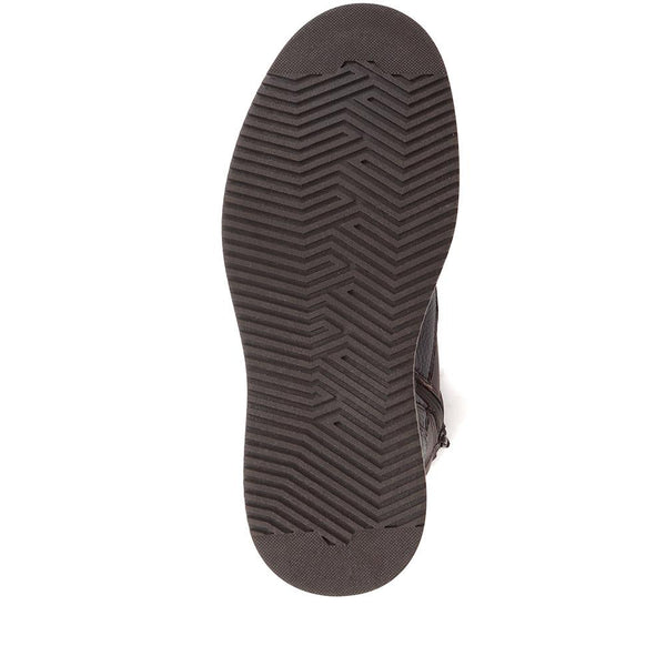 Jones Bootmaker Men's Drexel Chunky Leather Boots - Brown