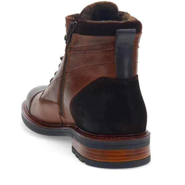 Jones Bootmaker Men's Dusseldorf Leather Lace-Up Boots - Brown