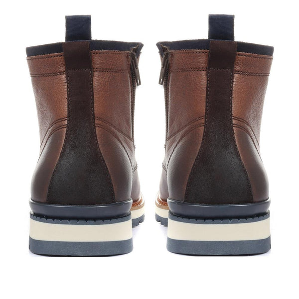 Jones Bootmaker Men's Ealing Leather Ankle Boots - Brown