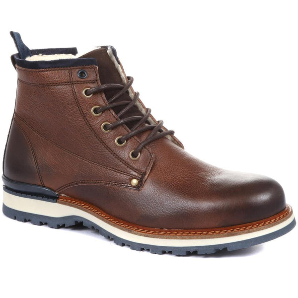 jones bootmaker Men's Ealing Leather Ankle Boots - Brown