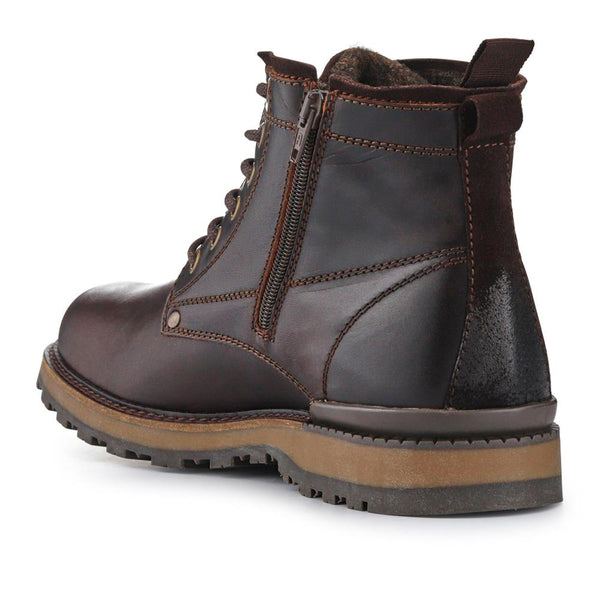 Jones Bootmaker Men's Ealing Leather Ankle Boots - Dark Brown