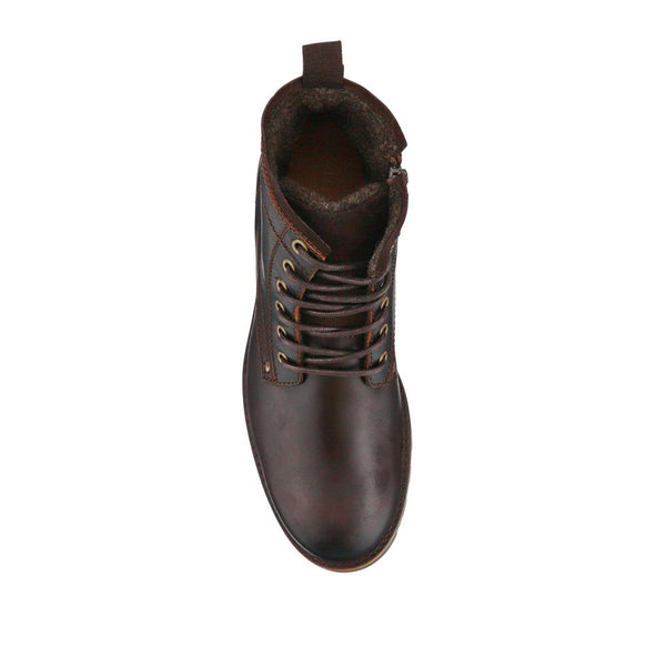 Jones Bootmaker Men's Ealing Leather Ankle Boots - Dark Brown