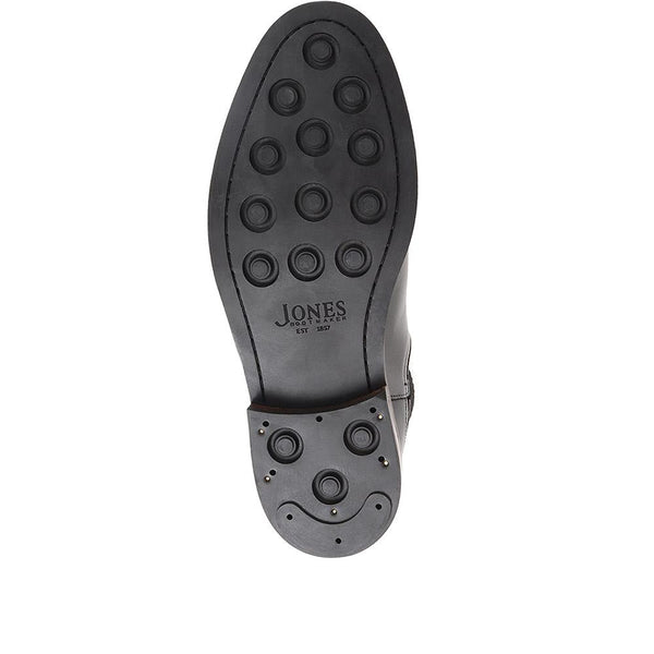 Jones Bootmaker Men's Eastbourne Leather Chelsea Boots - Black