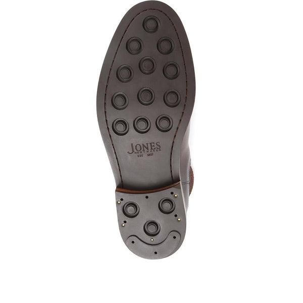 Jones Bootmaker Men's Eastbourne Leather Chelsea Boots - Dark Brown