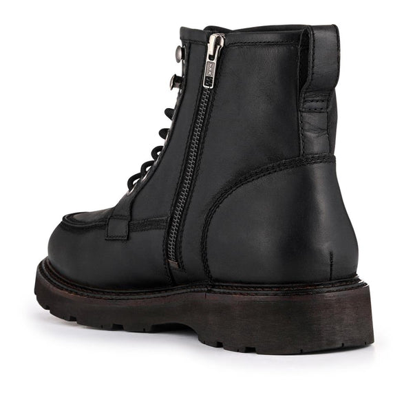 Jones Bootmaker Men's Essex Chunky Leather Boots - Black