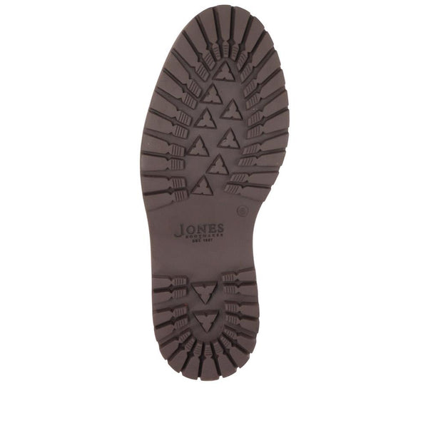 Jones Bootmaker Men's Ethan Casual Leather Ankle Boots - Khaki