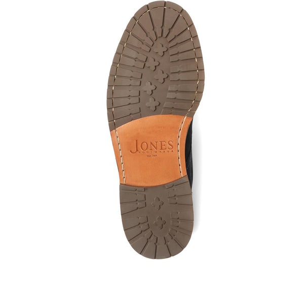 Jones Bootmaker Men's Evesham Leather Chukka Boots - Navy Suede