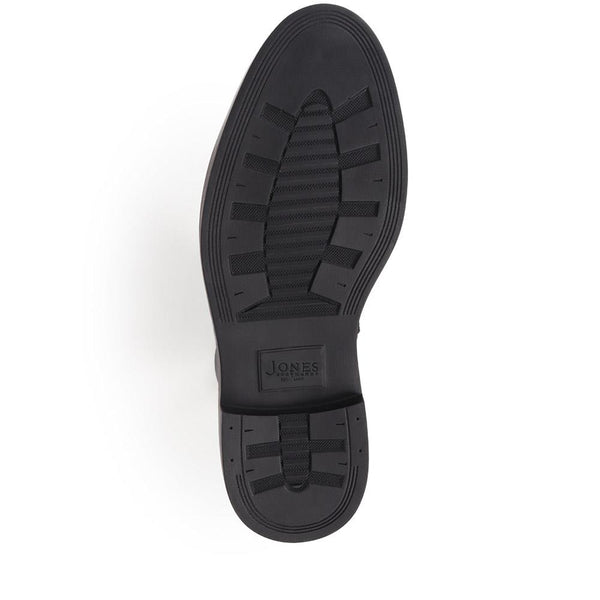 Jones Bootmaker Men's Farnham Lace-Up Leather Boots - Black