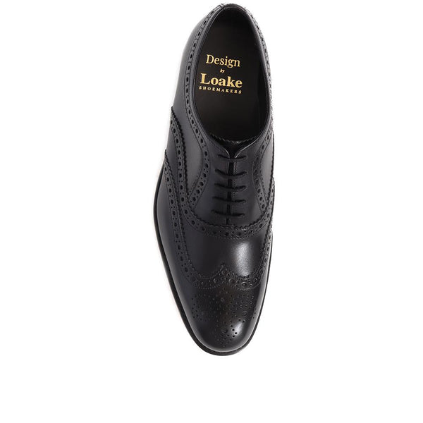 Jones Bootmaker Men's Fearnley Leather Oxford Brogues - Black