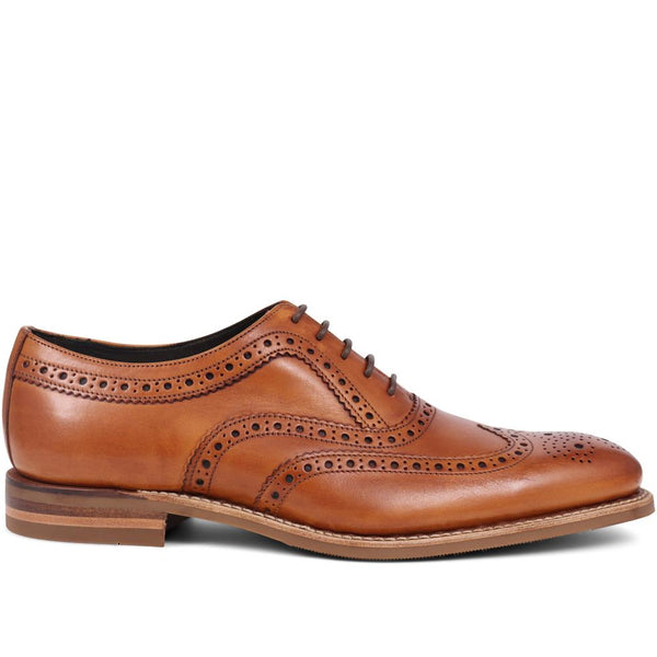Jones Bootmaker Men's Fearnley Leather Oxford Brogues - Tan