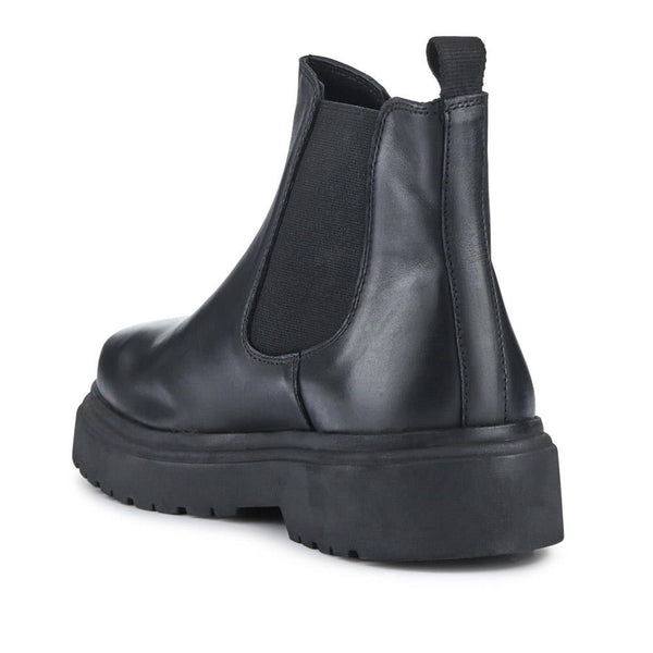 Jones Bootmaker Men's Finsbury Leather Chelsea Boots - Black