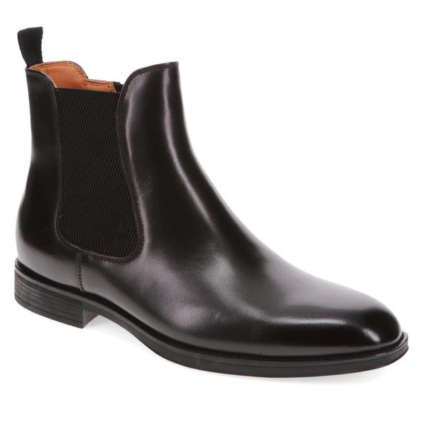 jones bootmaker Men's Gibson Leather Chelsea Boots - Black