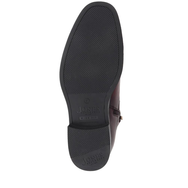 Jones Bootmaker Men's Gibson Leather Chelsea Boots - Burgundy