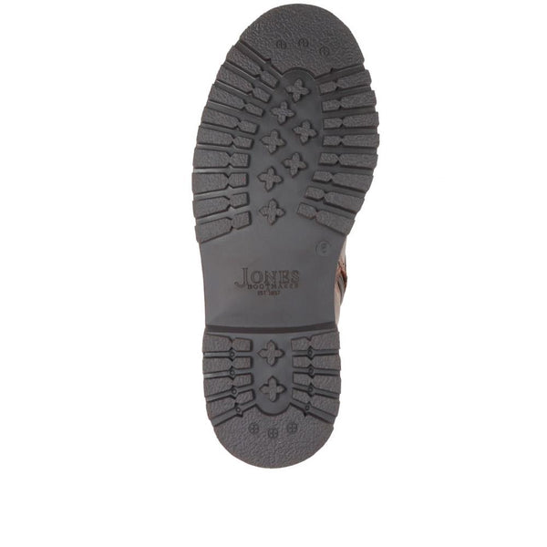 Jones Bootmaker Men's Hayle Water-Resistant Ankle Boots - Dark Brown