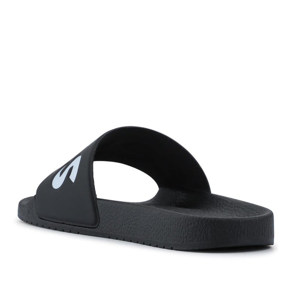 Jones Bootmaker Men's Hugo Boss Italian-Made Slides - Black-White