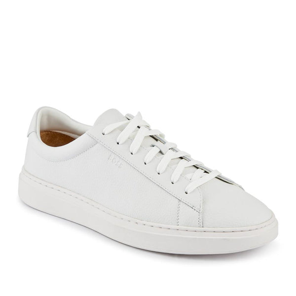 jones bootmaker Men's Hugo Boss Leather Low-Top Trainers - White
