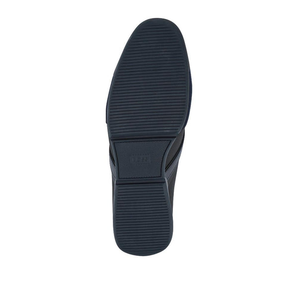 Jones Bootmaker Men's Hugo Boss Mixed-Material Trainers - Navy