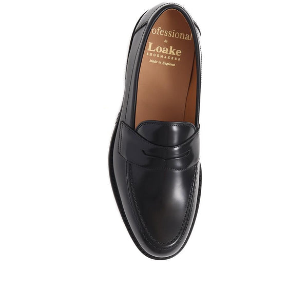 Jones Bootmaker Men's Imperial Leather Loafers - Black