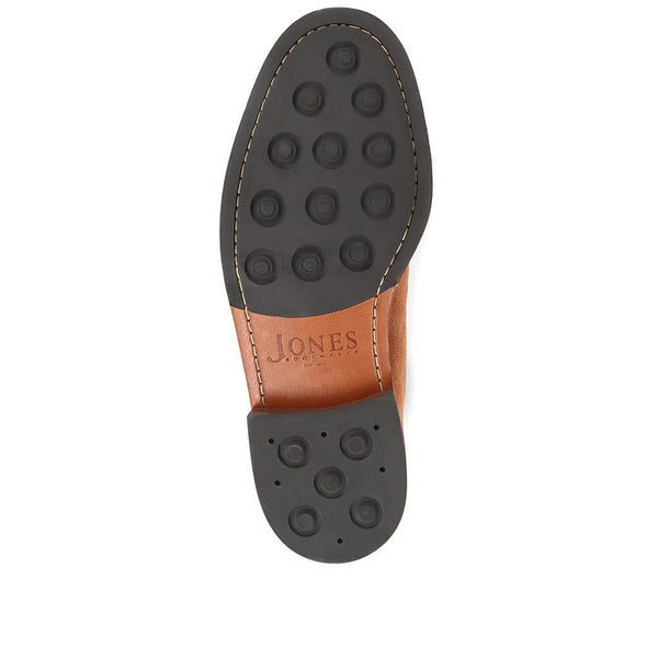 Jones Bootmaker Men's Kinglet Leather Derby Shoe - Tobacco