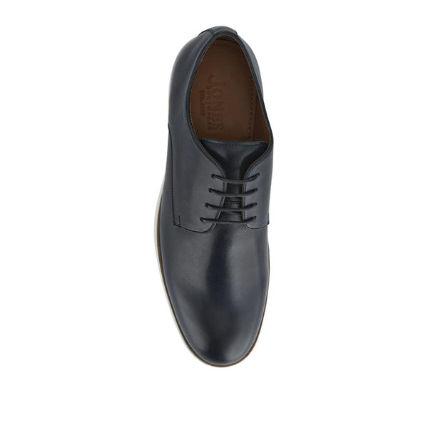 Jones Bootmaker Men's Kolten Leather Lace-Up Shoes - Navy