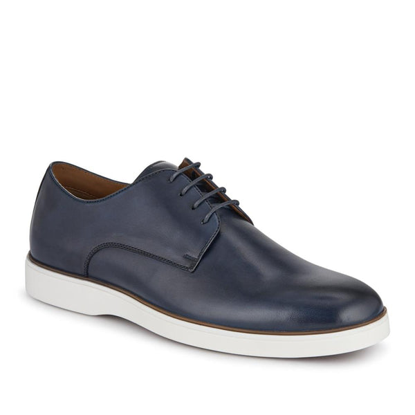 jones bootmaker Men's Kolten Leather Lace-Up Shoes - Navy