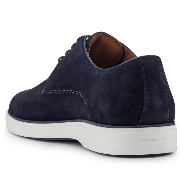 Jones Bootmaker Men's Kolten Suede Lace-Up Shoes - Navy Suede