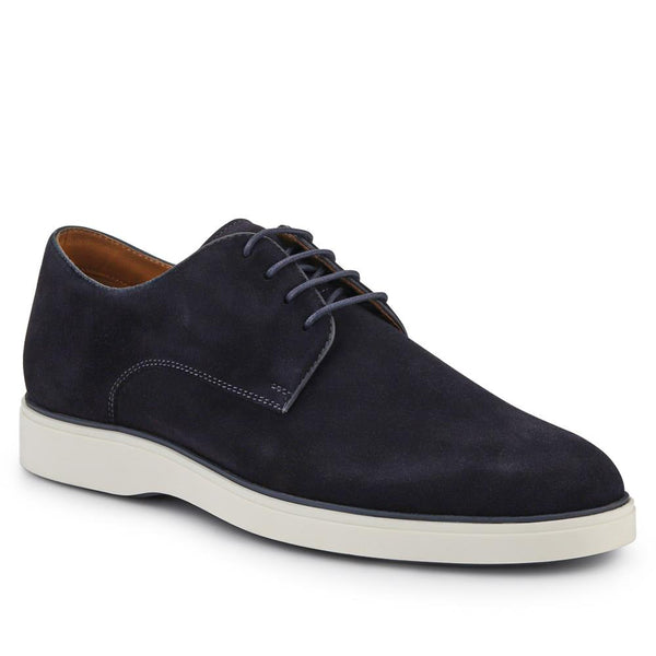 jones bootmaker Men's Kolten Suede Lace-Up Shoes - Navy Suede